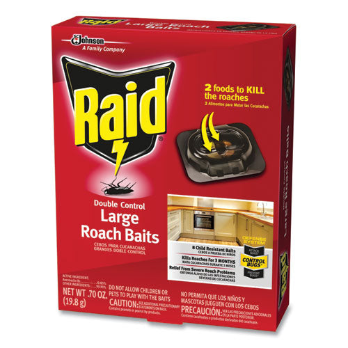 Image of Raid® Roach Baits, 0.7 oz Box, 6/Carton