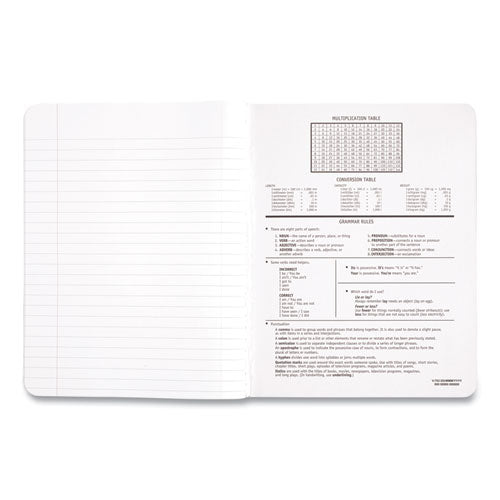 Image of Mead® Square Deal Composition Book, Medium/College Rule, Black Cover, (100) 9.75 x 7.5 Sheets