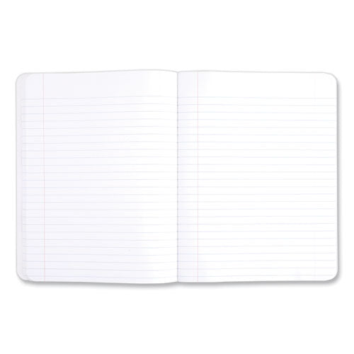 Image of Mead® Square Deal Composition Book, 3-Subject, Wide/Legal Rule, Black Cover, (100) 9.75 x 7.5 Sheets, 12/Pack