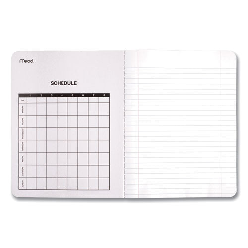 Image of Mead® Square Deal Composition Book, Medium/College Rule, Black Cover, (100) 9.75 x 7.5 Sheets