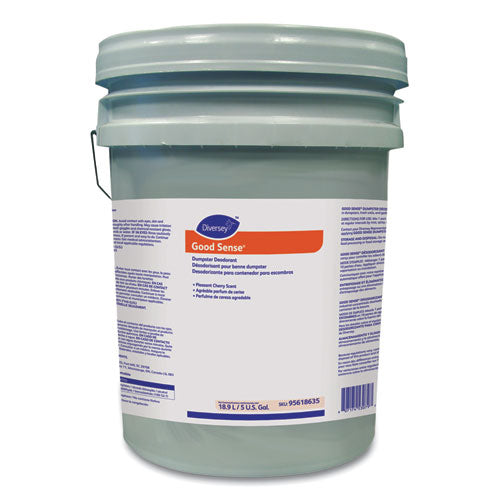 Image of Diversey Good Sense Dumpster Deodorant, Cherry, 5 gal