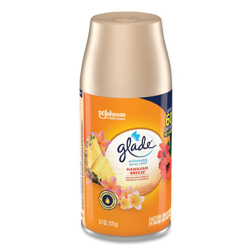 Image of Glade® Automatic Air Freshener, Hawaiian Breeze, 6.2 Oz