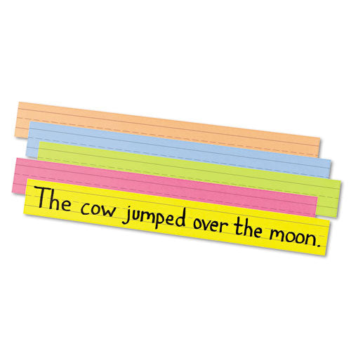 Image of Pacon® Sentence Strips, 24 X 3, Assorted Bright Colors, 100/pack
