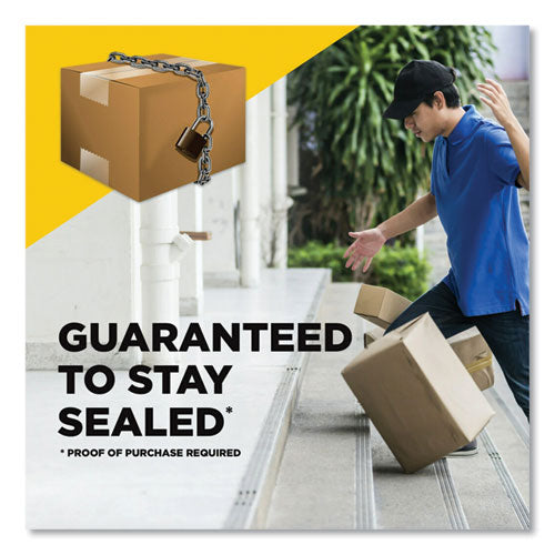 Image of Scotch® Box Lock Shipping Packaging Tape With Refillable Dispenser, 3" Core, 1.88" X 54.6 Yds, Clear