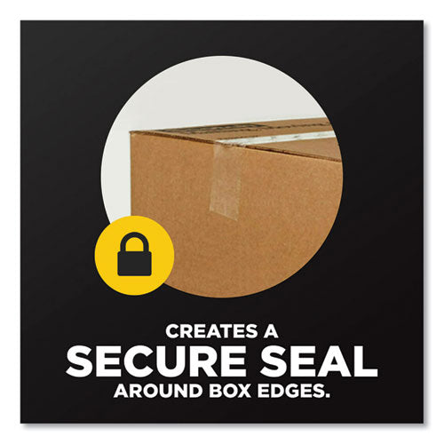 Image of Scotch® Box Lock Shipping Packaging Tape With Refillable Dispenser, 3" Core, 1.88" X 54.6 Yds, Clear