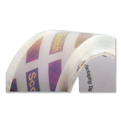 Image of Scotch® Box Lock Shipping Packaging Tape With Refillable Dispenser, 3" Core, 1.88" X 54.6 Yds, Clear