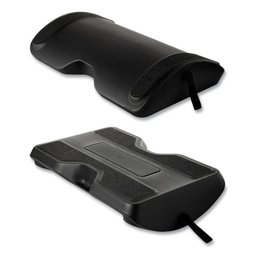 Image of 3M Foot Rest for Standing Desks, 19.98w x 11.97d x 4.2h, Black