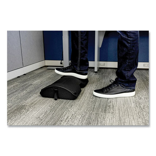 Image of 3M Foot Rest for Standing Desks, 19.98w x 11.97d x 4.2h, Black