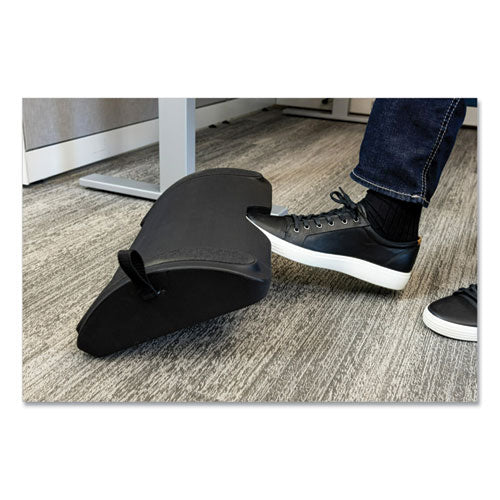 Image of 3M Foot Rest for Standing Desks, 19.98w x 11.97d x 4.2h, Black