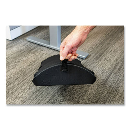 Image of 3M Foot Rest for Standing Desks, 19.98w x 11.97d x 4.2h, Black