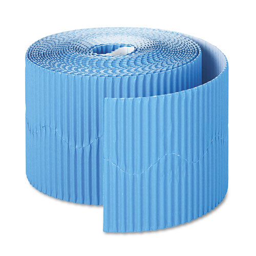 Image of Pacon® Bordette Decorative Border, 2.25" x 50 ft, Brite Blue