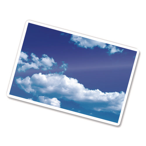 Image of Fellowes® Self-Adhesive Laminating Pouches, 5 Mil, 4.25" X 6.25", Gloss Clear, 5/pack