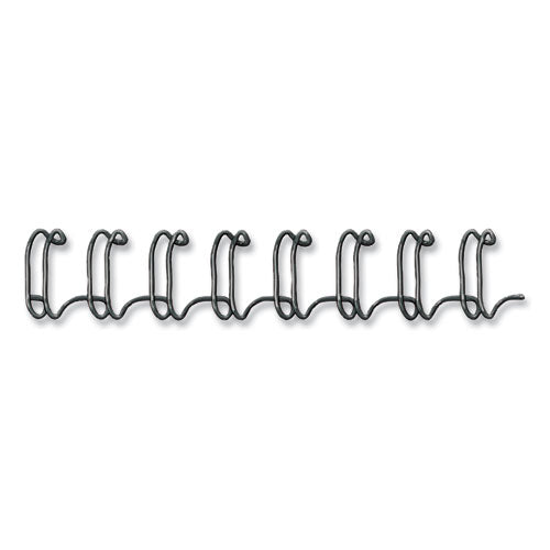 Image of Fellowes® Wire Bindings, 5/16" Diameter, 50 Sheet Capacity, Black, 25/pack