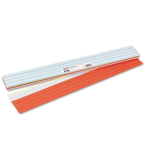 Image of Pacon® Sentence Strips, 24 X 3, Assorted Colors, 100/pack