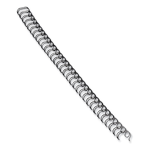 Image of Fellowes® Wire Bindings, 5/16" Diameter, 50 Sheet Capacity, Black, 25/pack