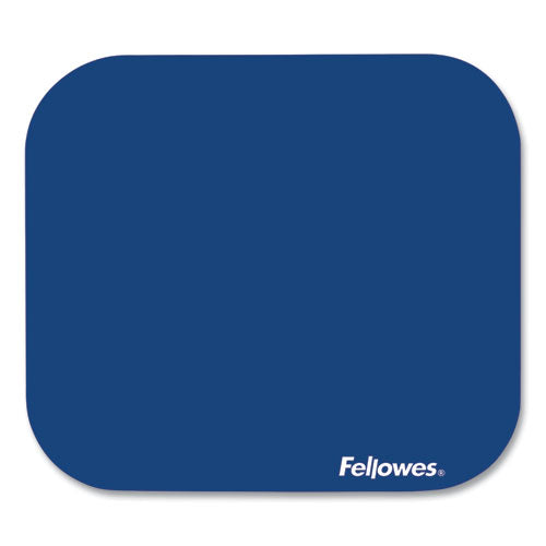 Image of Fellowes® Polyester Mouse Pad, 9 x 8, Blue