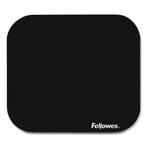 Image of Fellowes® Polyester Mouse Pad, 9 x 8, Black