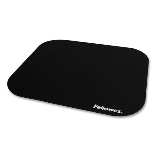 Image of Fellowes® Polyester Mouse Pad, 9 x 8, Black