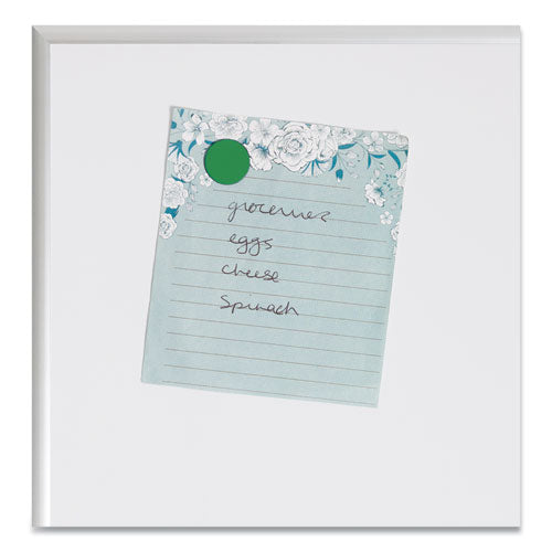 Image of U Brands Heavy-Duty Board Magnets, Circles, 0.75" Diameter, Green, 20/Pack