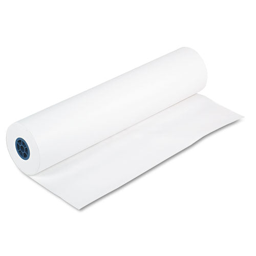 Image of Pacon® Kraft Paper Roll, 40 lb Wrapping Weight, 36" x 1,000 ft, White