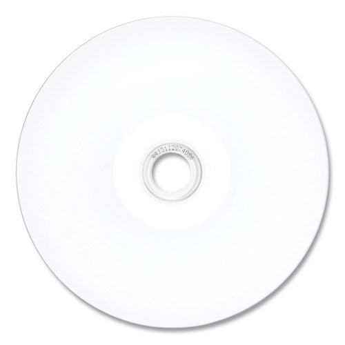 Image of Verbatim® Cd-R Datalifeplus Printable Recordable Disc, 700 Mb/80 Min, 52x, Spindle, White, 50/pack