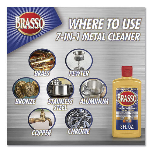 Image of BRASSO® Metal Surface Polish, 8 Oz Bottle