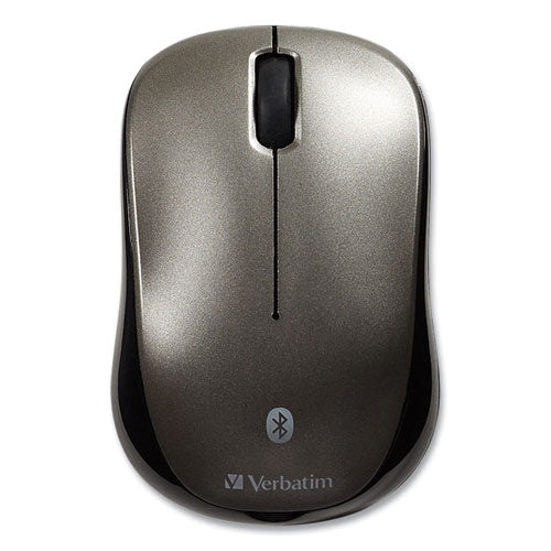 Image of Verbatim® Bluetooth Wireless Tablet Multi-Trac Blue Led Mouse, 2.4 Ghz Frequency/30 Ft Wireless Range, Left/right Hand Use, Graphite