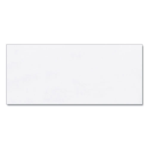 Image of Universal® Open-Side Business Envelope, #10, Commercial Flap, Diagonal Seam, Gummed Closure, 4.13 x 9.5, White, 500/Box