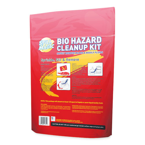 Image of Spill Magic Biohazard Spill CleanUp, 0.75 x 6 x 9