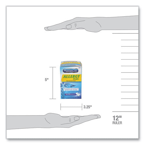 Image of PhysiciansCare® Allergy Antihistamine Medication, Two-Pack, 50 Packs/box