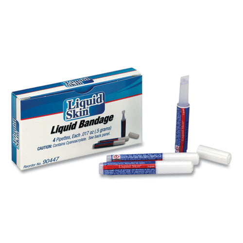 Image of PhysiciansCare® by First Aid Only® Liquid Bandage, 0.017 Oz Pipette, 4/box