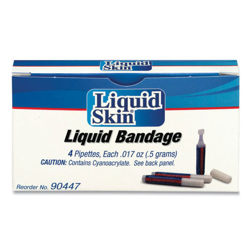Image of PhysiciansCare® by First Aid Only® Liquid Bandage, 0.017 Oz Pipette, 4/box