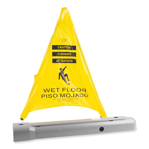 Image of Spill Magic Pop Up Safety Cone, 3 X 2.5 X 20, Yellow