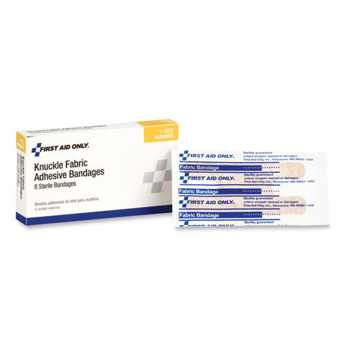 Image of PhysiciansCare® by First Aid Only® First Aid Fabric Knuckle Bandages, 8/box