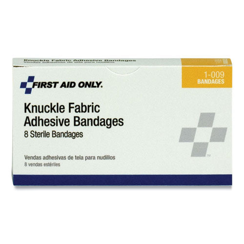 Image of PhysiciansCare® by First Aid Only® First Aid Fabric Knuckle Bandages, 8/box