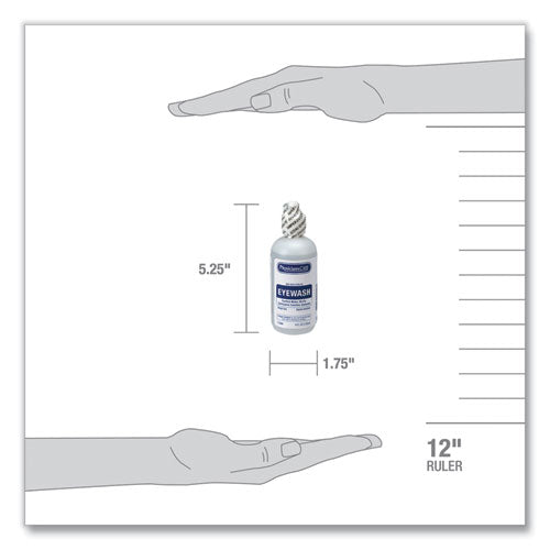 Image of PhysiciansCare® by First Aid Only® First Aid Refill Components Disposable Eye Wash, 4 Oz Bottle