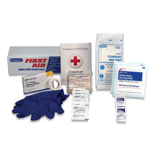 Image of PhysiciansCare® by First Aid Only® Osha First Aid Refill Kit, 41 Pieces/kit