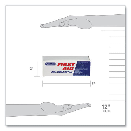 Image of PhysiciansCare® by First Aid Only® Osha First Aid Refill Kit, 41 Pieces/kit
