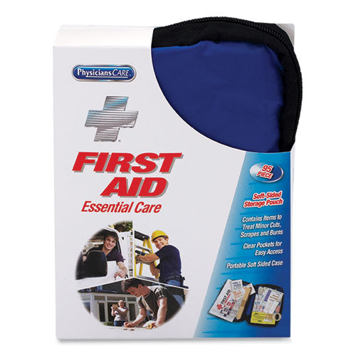Image of PhysiciansCare® by First Aid Only® Soft-Sided First Aid Kit For Up To 10 People, 95 Pieces, Soft Fabric Case