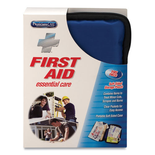 Image of PhysiciansCare® by First Aid Only® Soft-Sided First Aid Kit For Up To 25 People, 195 Pieces, Soft Fabric Case
