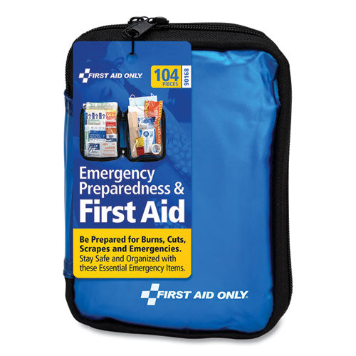 Image of PhysiciansCare® by First Aid Only® Soft-Sided First Aid and Emergency Kit, 104 Pieces, Soft Fabric Case