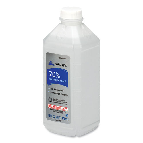 Image of PhysiciansCare® by First Aid Only® First Aid Kit Rubbing Alcohol, Isopropyl Alcohol, 16 Oz Bottle