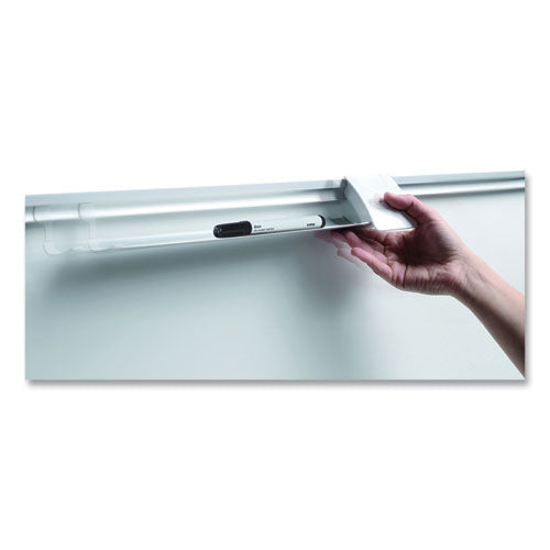 Image of MasterVision® Magnetic Dry Erase Calendar Board, Monthly Planning/Scheduling, 36" x 24", White Surface, Satin Aluminum Frame