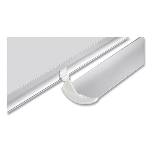 Image of MasterVision® Magnetic Dry Erase Calendar Board, 12-Month Planning/Scheduling, 36" x 24", White Surface, Satin Aluminum Frame