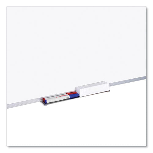 Image of MasterVision® Earth Silver Easy Clean Dry Erase Boards, 96" x 48", White Surface, Satin Aluminum Frame