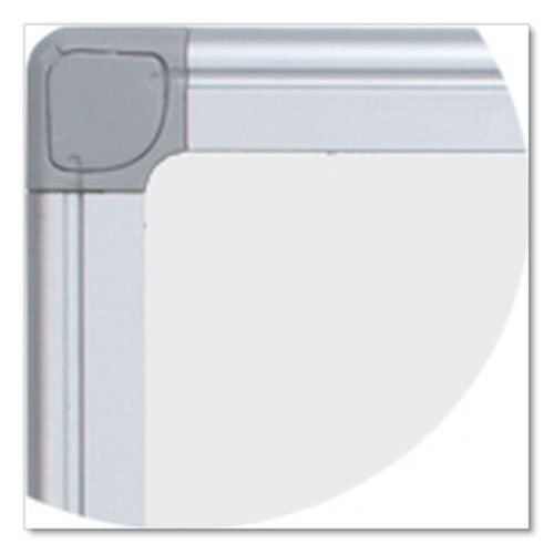 Image of MasterVision® Earth Silver Easy Clean Dry Erase Boards, 96" x 48", White Surface, Satin Aluminum Frame