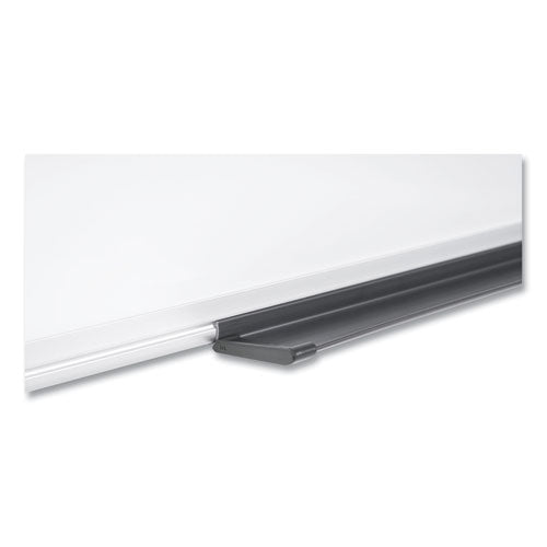 Image of MasterVision® Value Lacquered Steel Magnetic Dry Erase Board, 96" x 48", White Surface, Satin Aluminum Frame