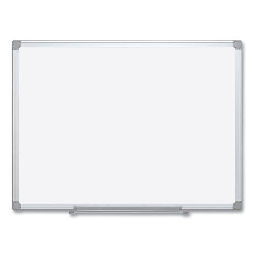 Image of MasterVision® Earth Silver Easy Clean Dry Erase Boards, 72" x 48", White Surface, Satin Aluminum Frame