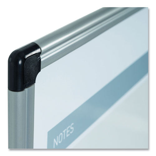 Image of MasterVision® 3-in-1 Calendar Planner, Monthly Planning/Scheduling Calendar, 36" x 24", White Surface, Satin Aluminum Frame