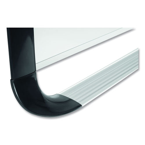 Image of MasterVision® Gold Ultra Magnetic Dry Erase Boards, 48" x 36", White Surface, Black/Satin Aluminum Frame